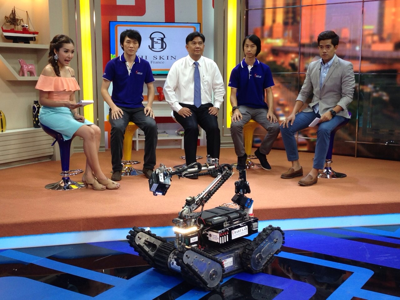BART LAB Rescue Robotics Team Joined Several TV Programs for the Real Rescue Experience