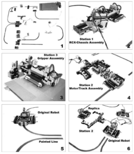 Self-Replicating Robots for Lunar Development
