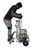 Physical Human-Robot Interaction (pHRI) through Admittance Control of Dynamic Movement Primitives in Sit-to-Stand Assistance Robot