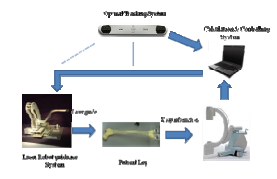 Design and Development of System Integration for Fluoroscopic Navigation Using Surgical-Guiding Robot