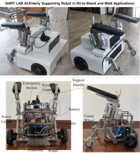 BART LAB AI Elderly Support Robot for Enhanced Biomechanical Assistance in Sit-to-Stand and Walking Activities